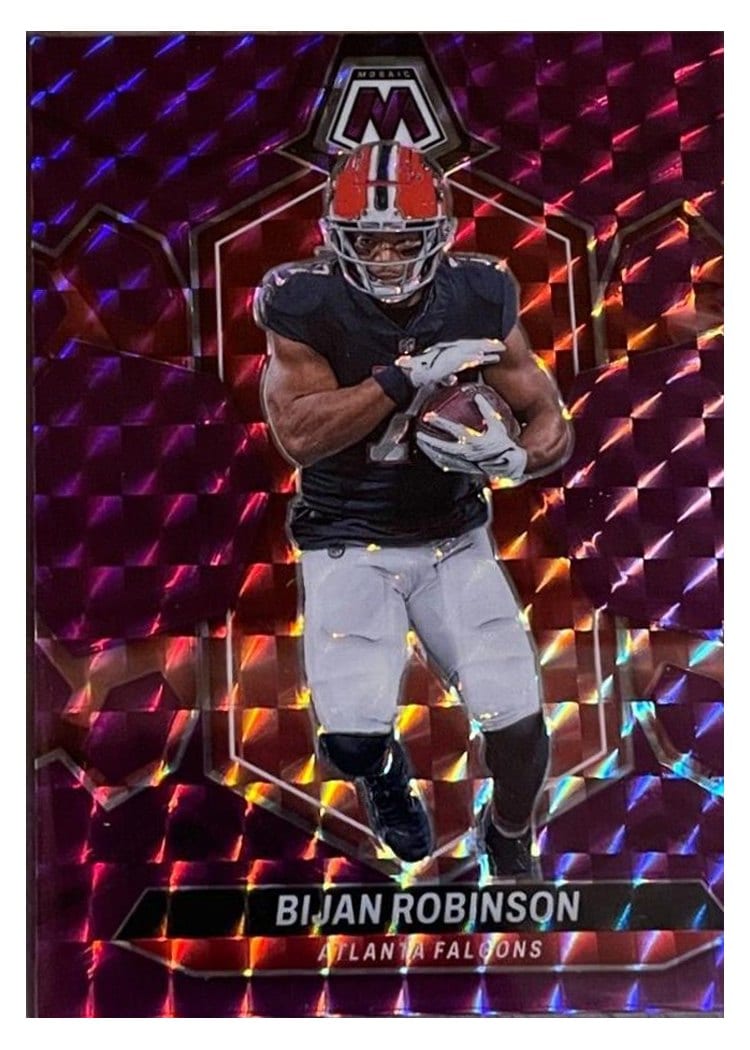 2024 Panini Mosaic Base Set Bijan Robinson #9 card