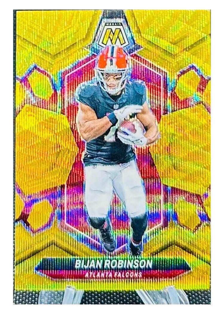 2024 Panini Mosaic Base Set Bijan Robinson #9 card