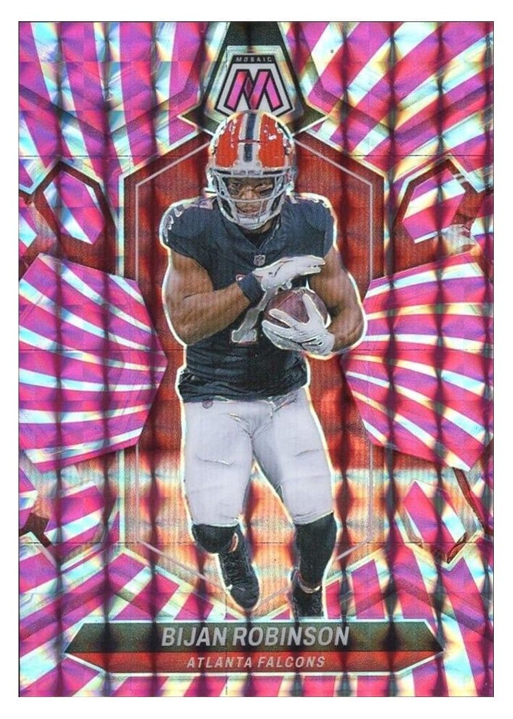 2024 Panini Mosaic Base Set Bijan Robinson #9 card