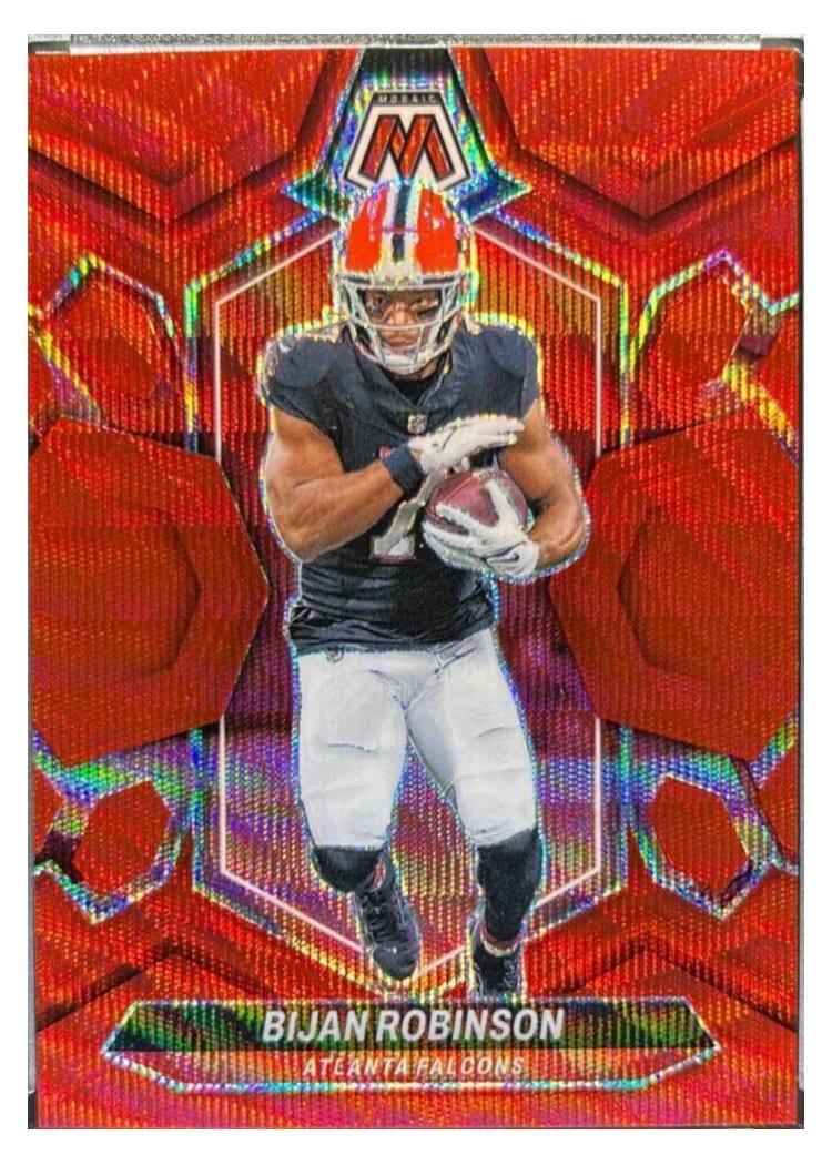 2024 Panini Mosaic Base Set Bijan Robinson #9 card