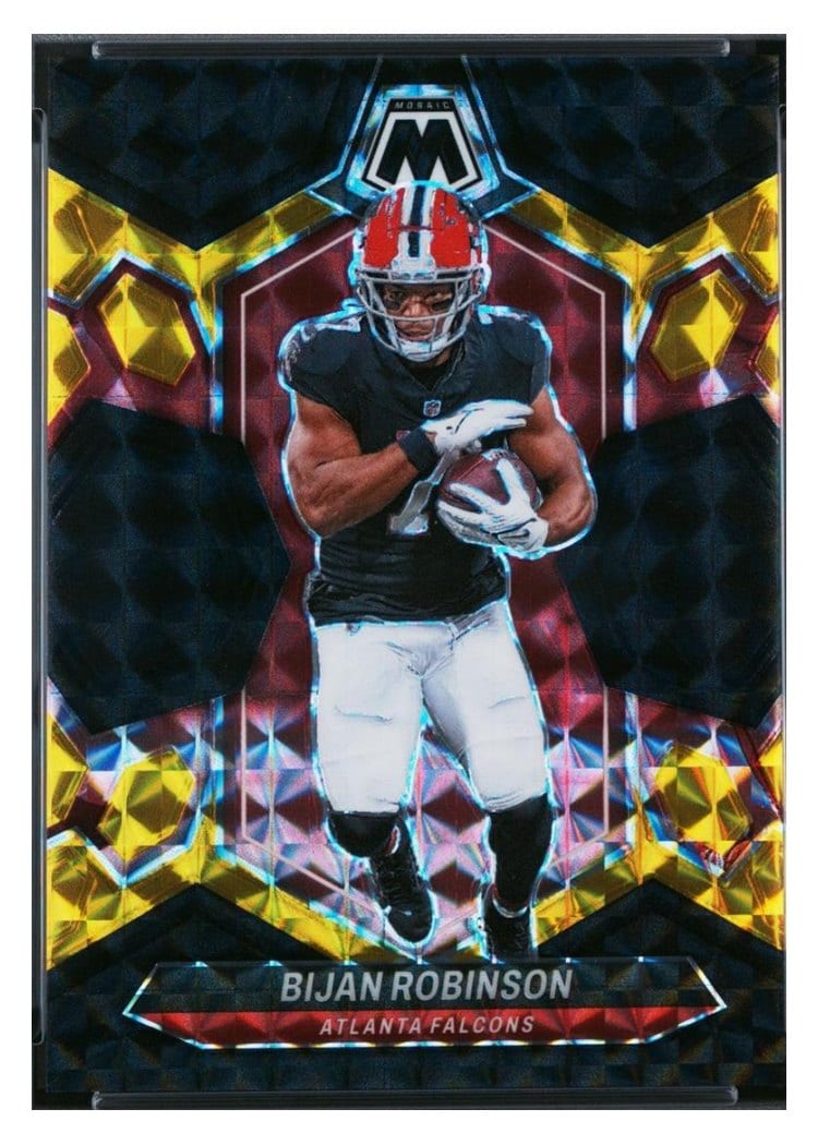 2024 Panini Mosaic Base Set Bijan Robinson #9 card