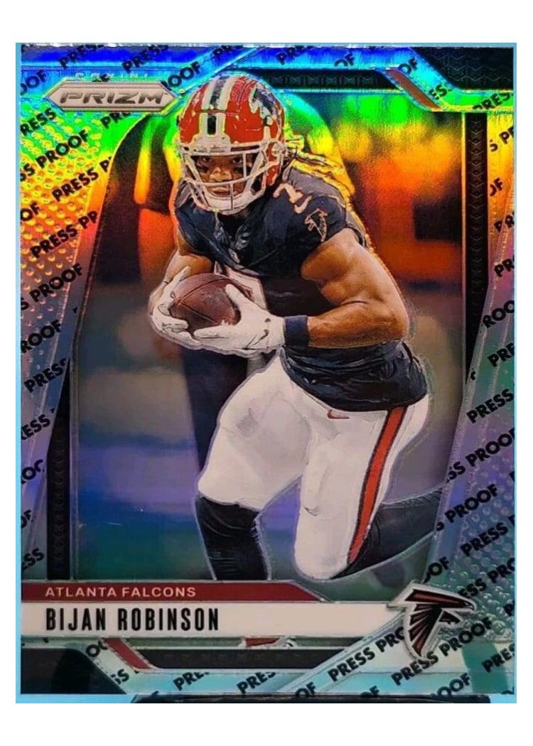 2024 Panini Prizm Base Set Bijan Robinson #11 card
