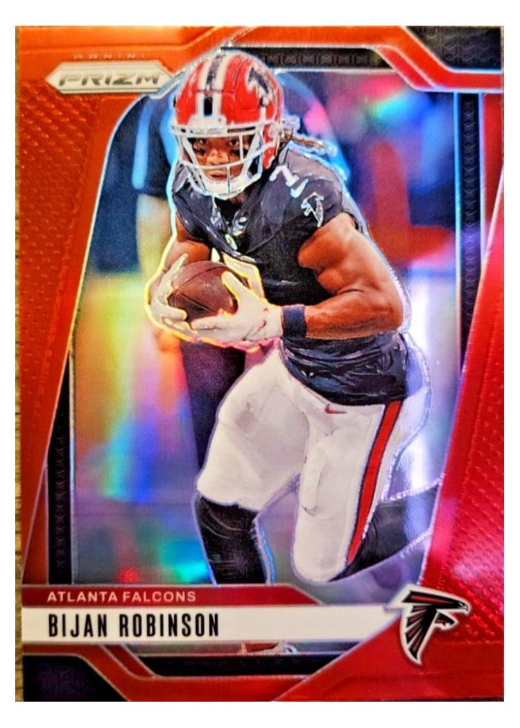 2024 Panini Prizm Base Set Bijan Robinson #11 card