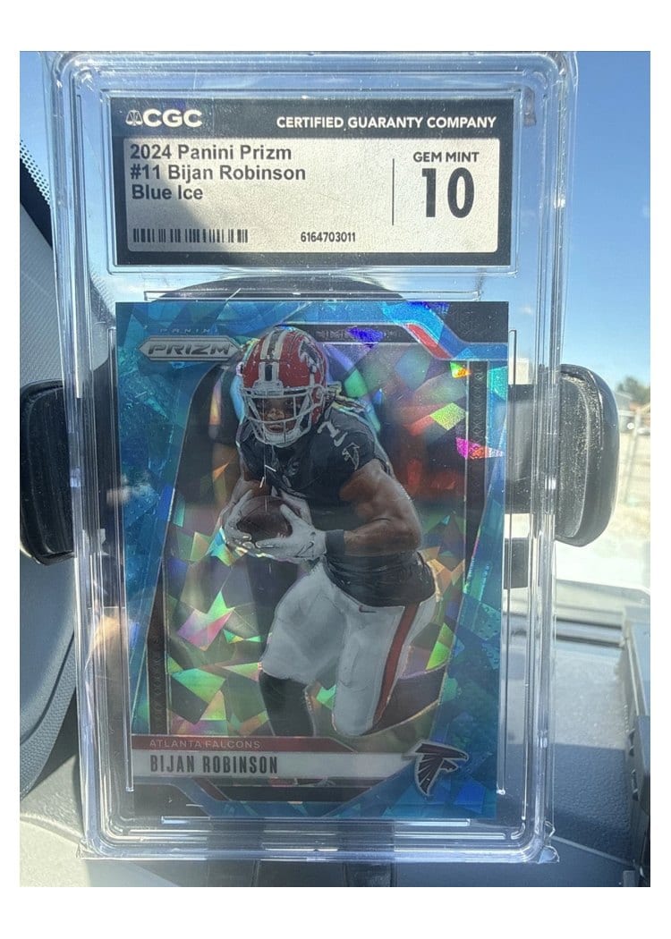 2024 Panini Prizm Base Set Bijan Robinson #11 card