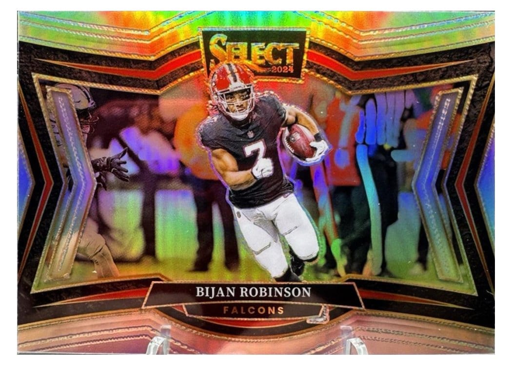 2024 Panini Select Base Set Bijan Robinson #408 card