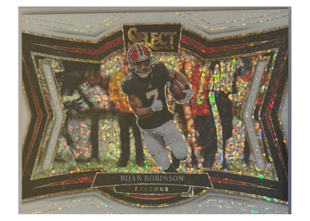 2024 Panini Select Base Set Bijan Robinson #408 card