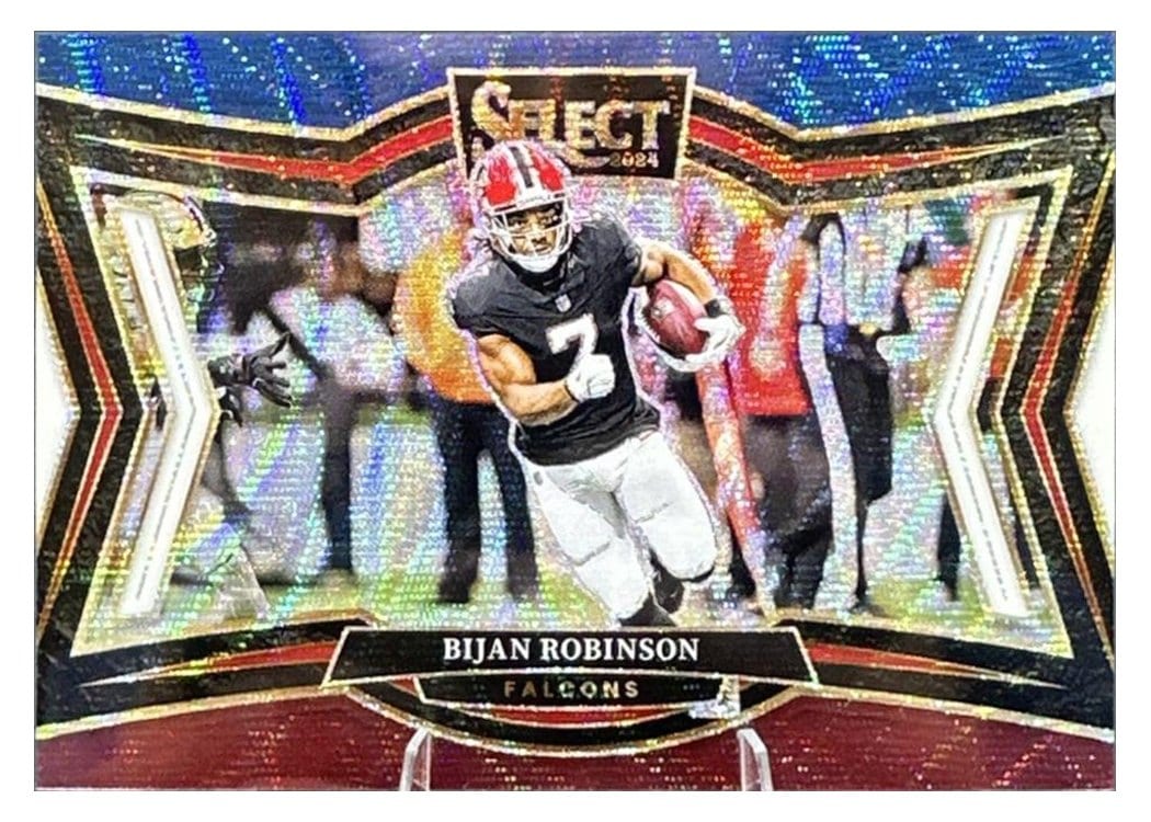 2024 Panini Select Base Set Bijan Robinson #408 card