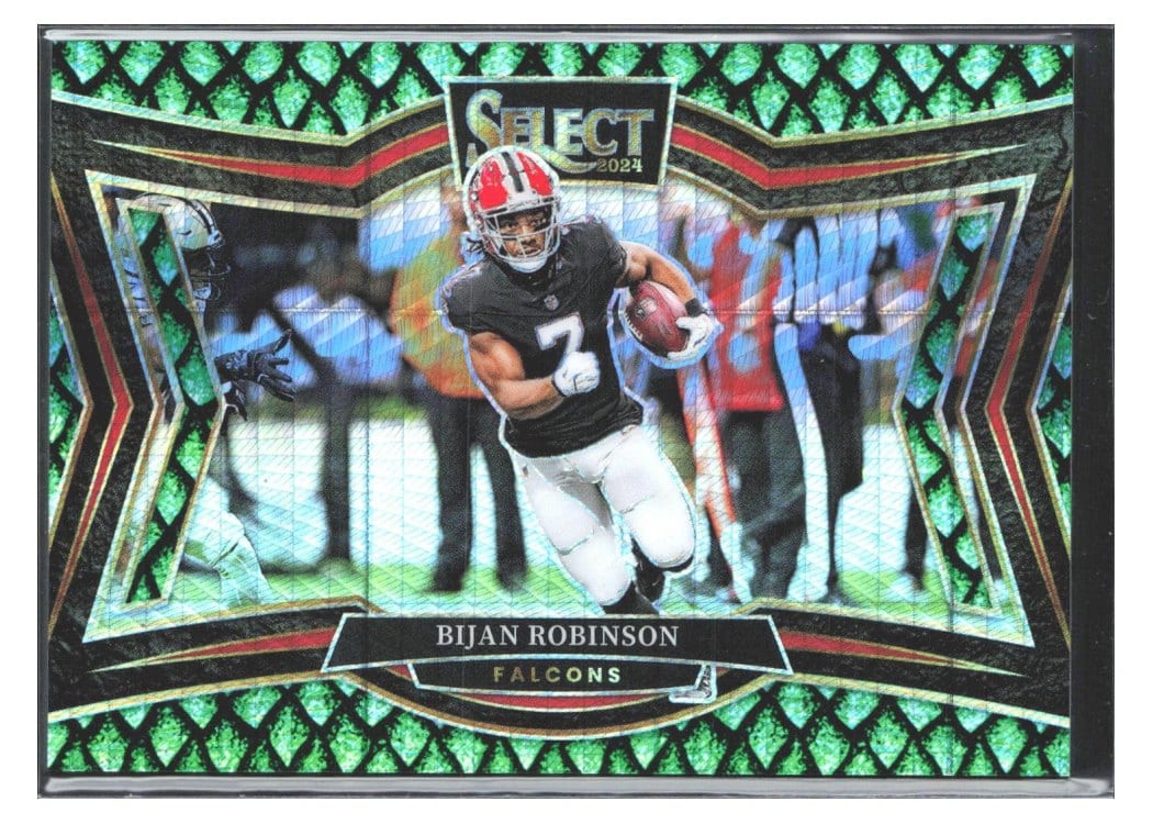 2024 Panini Select Base Set Bijan Robinson #408 card