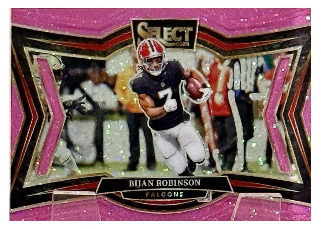 2024 Panini Select Base Set Bijan Robinson #408 card