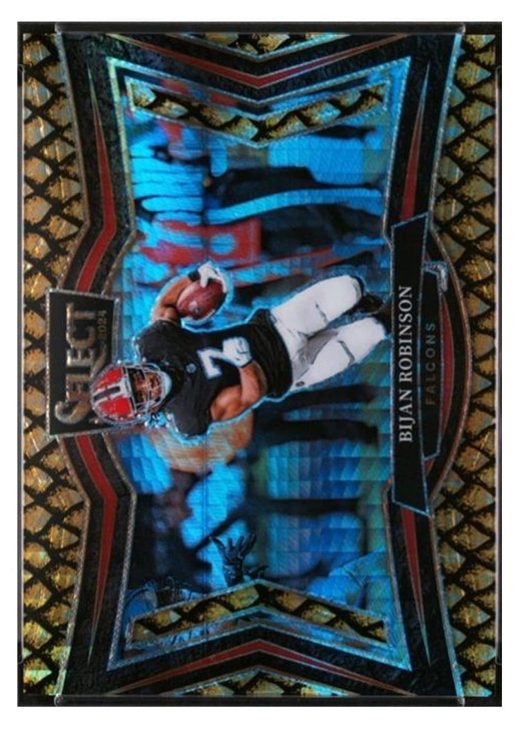 2024 Panini Select Base Set Bijan Robinson #408 card