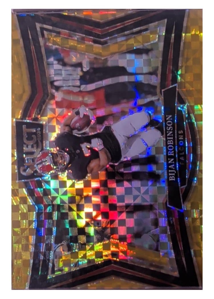 2024 Panini Select Base Set Bijan Robinson #408 card