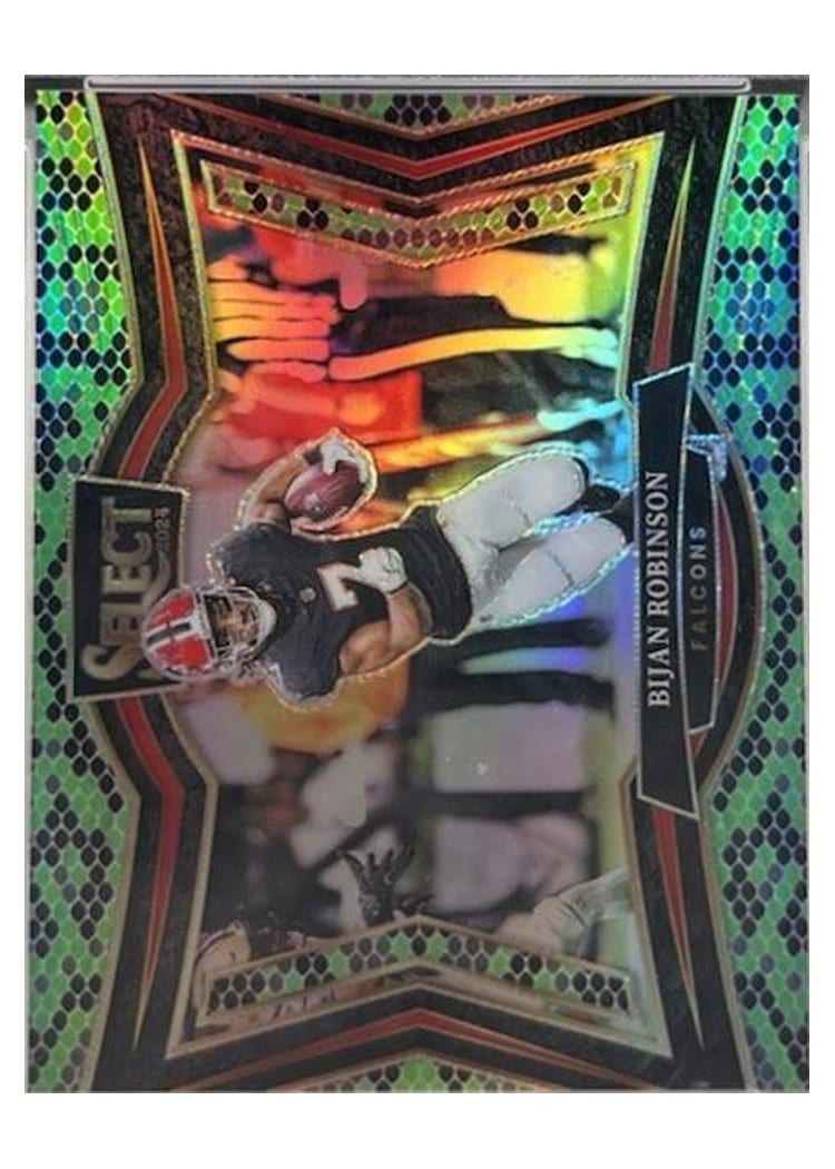 2024 Panini Select Base Set Bijan Robinson #408 card