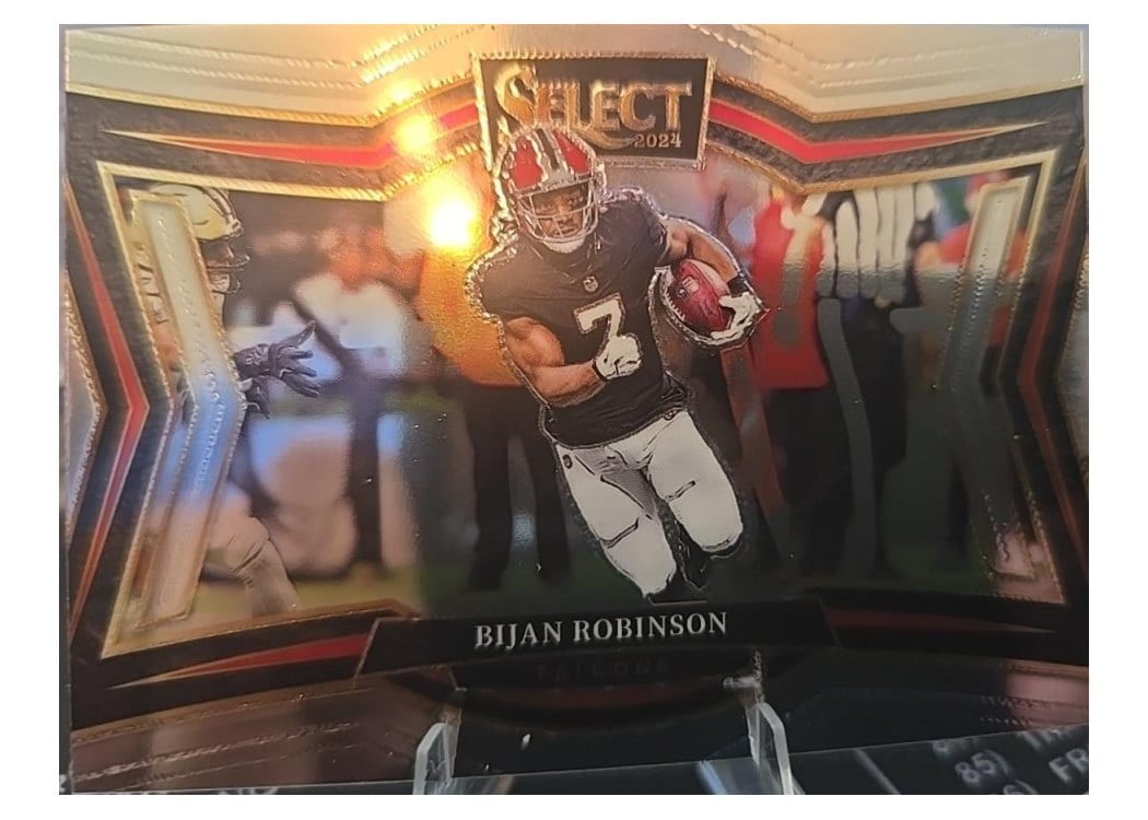2024 Panini Select Base Set Bijan Robinson #408 card