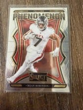 2024 Panini Select Phenomenon Bijan Robinson #24 card