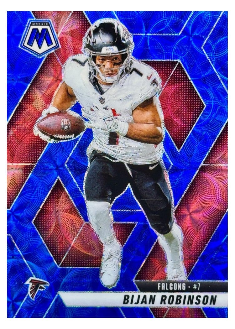 2025 Panini Mosaic Bijan Robinson #166 card