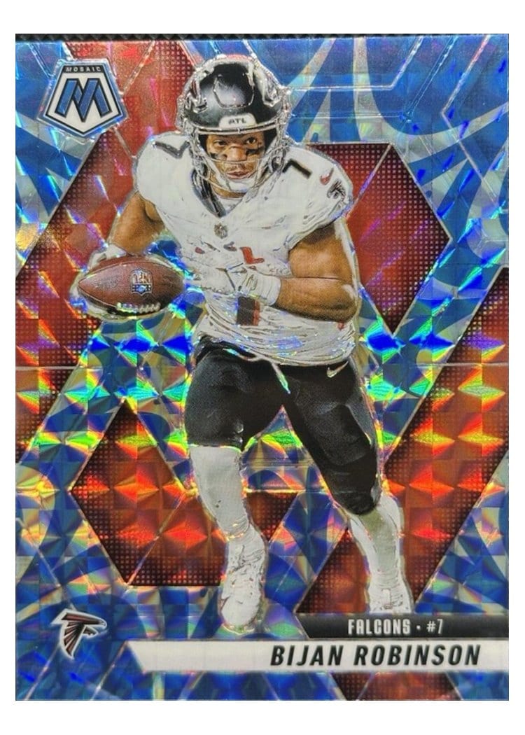 2025 Panini Mosaic Bijan Robinson #166 card