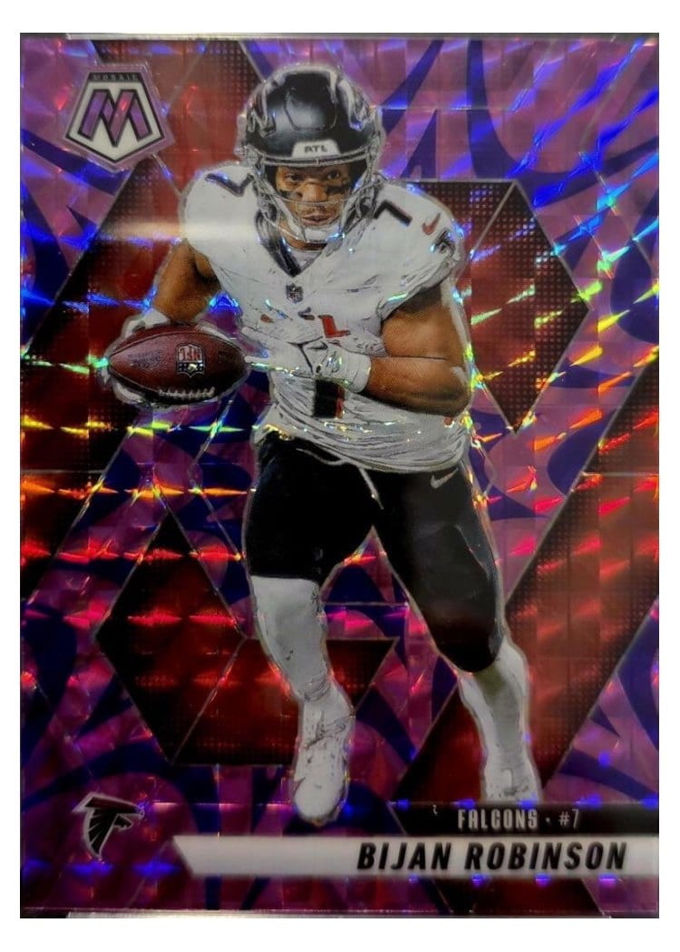 2025 Panini Mosaic Bijan Robinson #166 card