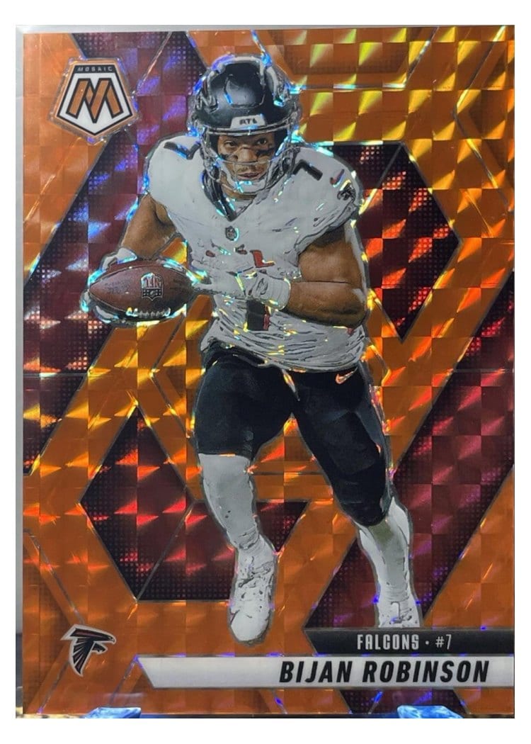 2025 Panini Mosaic Bijan Robinson #166 card