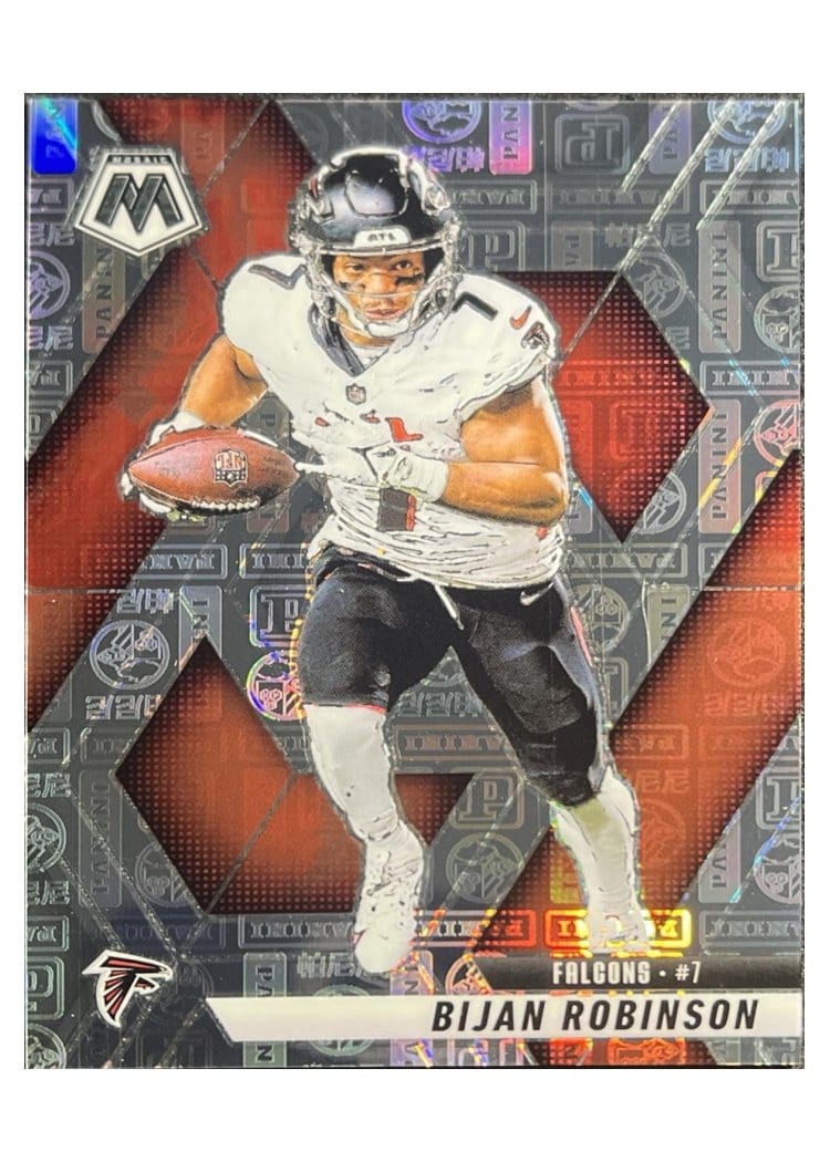 2025 Panini Mosaic Bijan Robinson #166 card