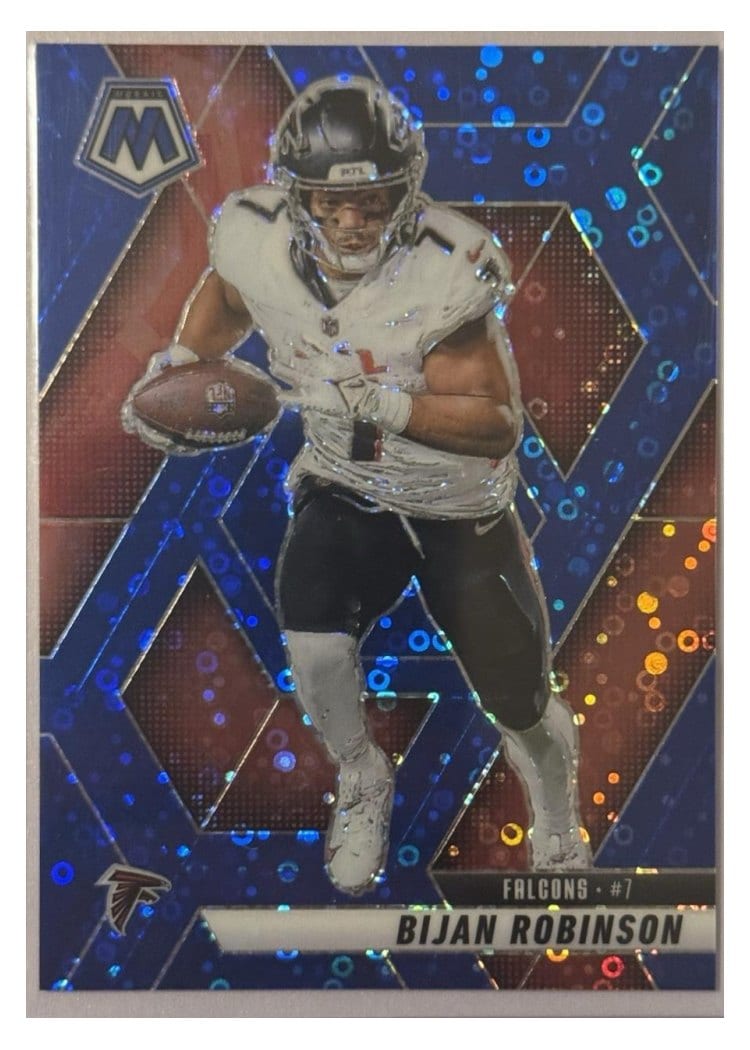 2025 Panini Mosaic Bijan Robinson #166 card