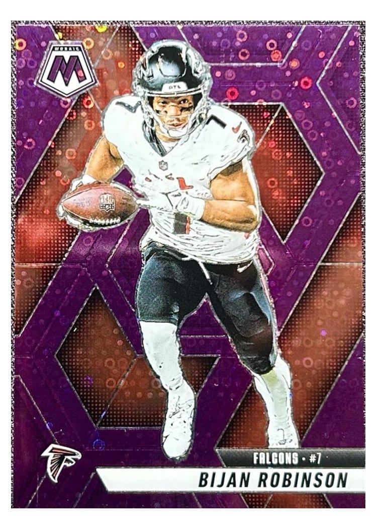 2025 Panini Mosaic Bijan Robinson #166 card