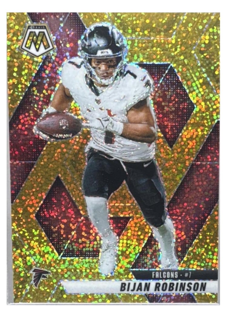 2025 Panini Mosaic Bijan Robinson #166 card