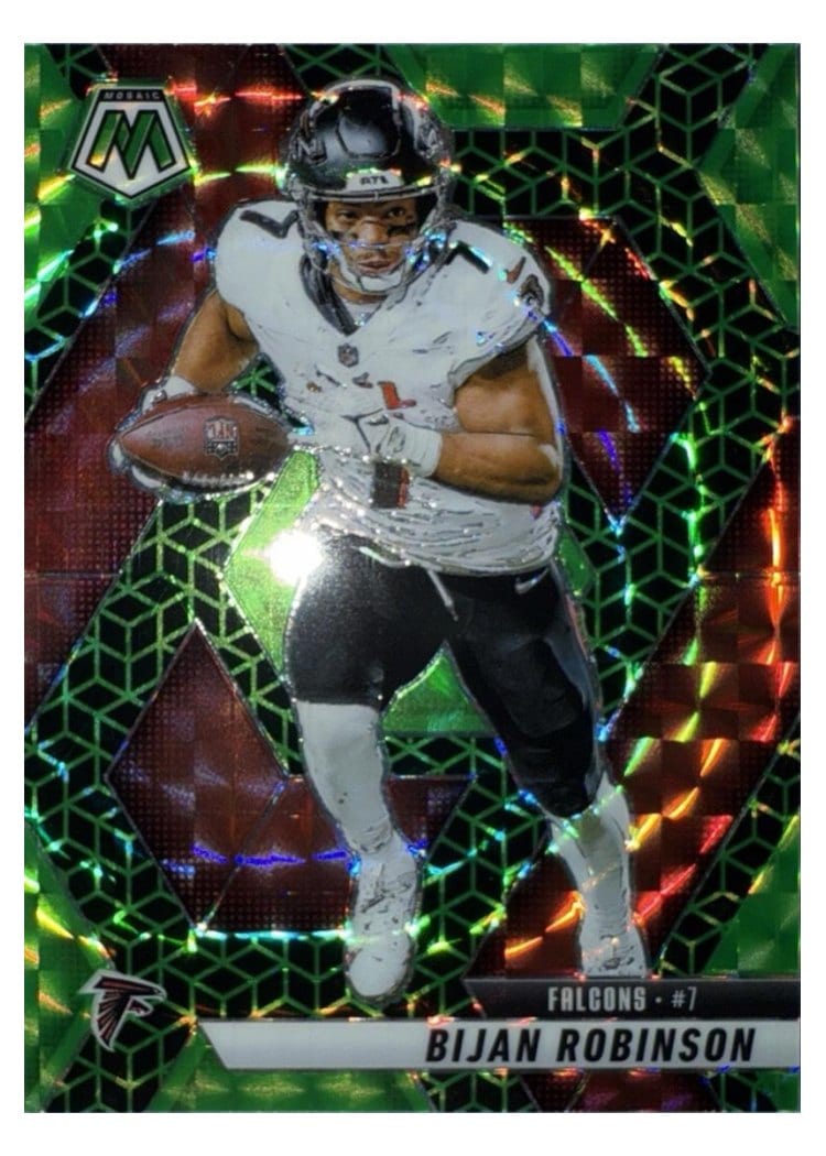 2025 Panini Mosaic Bijan Robinson #166 card
