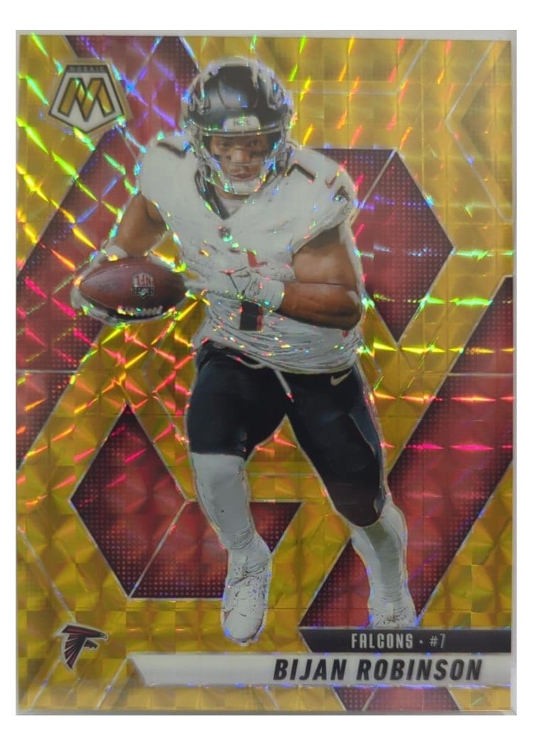 2025 Panini Mosaic Bijan Robinson #166 card