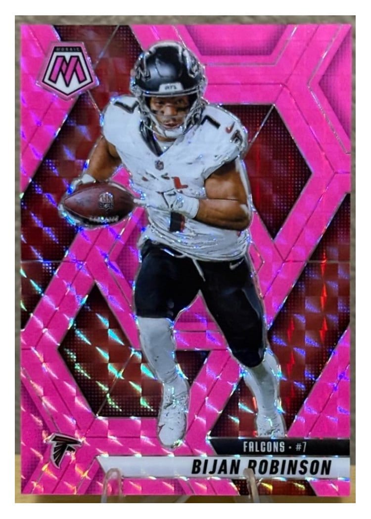 2025 Panini Mosaic Bijan Robinson #166 card