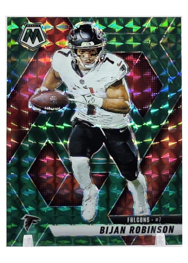2025 Panini Mosaic Bijan Robinson #166 card