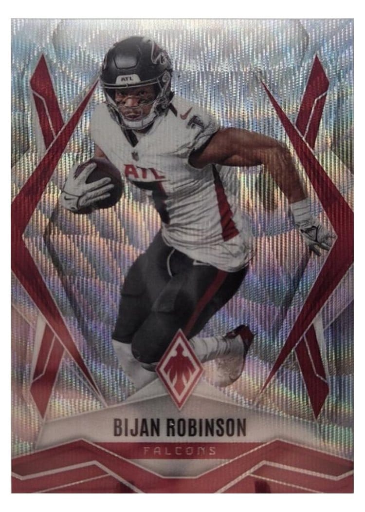 2025 Panini Phoenix Base Set Bijan Robinson #112 card