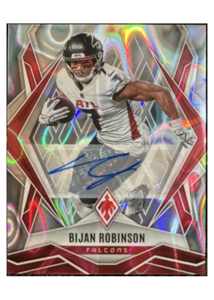 2025 Panini Phoenix Base Set Bijan Robinson #112 card
