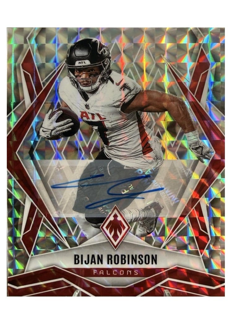 2025 Panini Phoenix Base Set Bijan Robinson #112 card