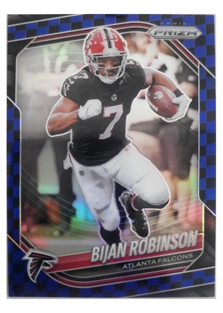 2025 Panini Prizm Base Set Bijan Robinson #96 card