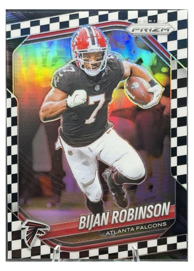 2025 Panini Prizm Base Set Bijan Robinson #96 card