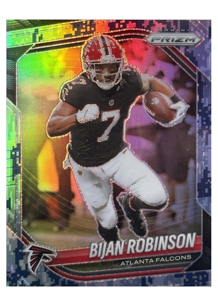 2025 Panini Prizm Base Set Bijan Robinson #96 card