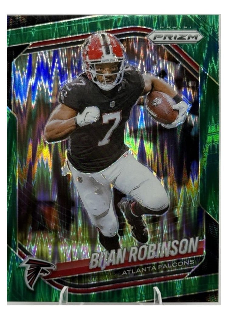 2025 Panini Prizm Base Set Bijan Robinson #96 card