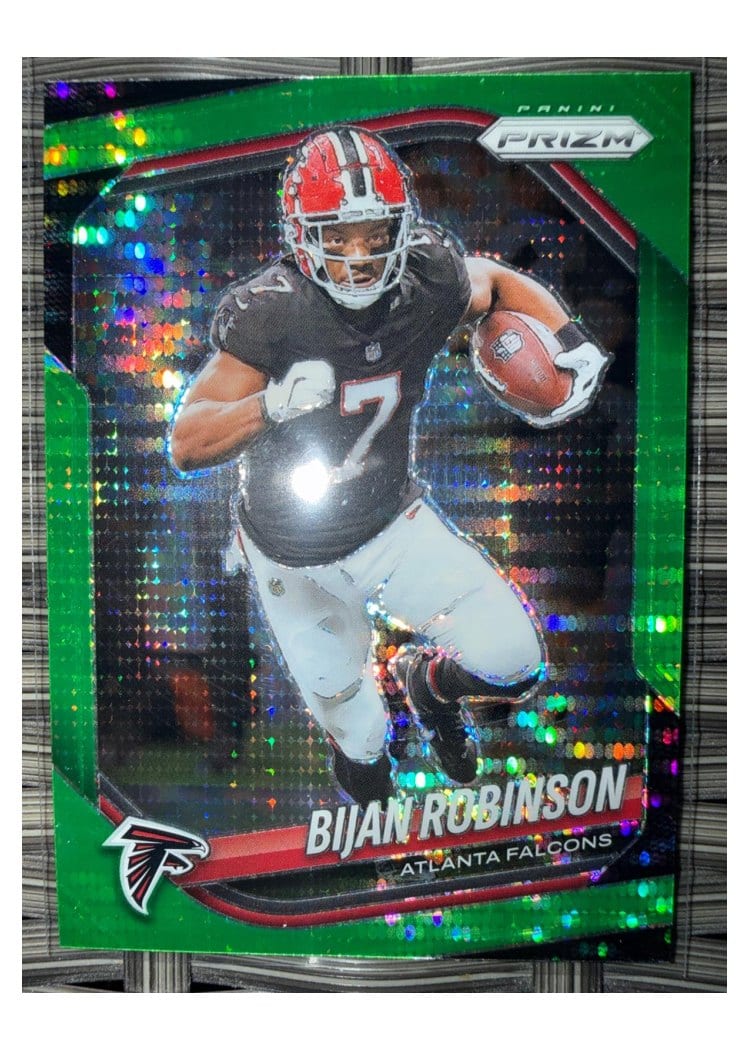 2025 Panini Prizm Base Set Bijan Robinson #96 card