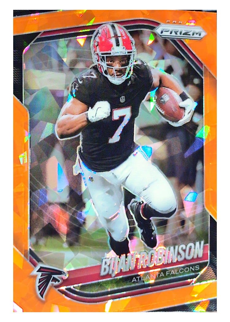 2025 Panini Prizm Base Set Bijan Robinson #96 card