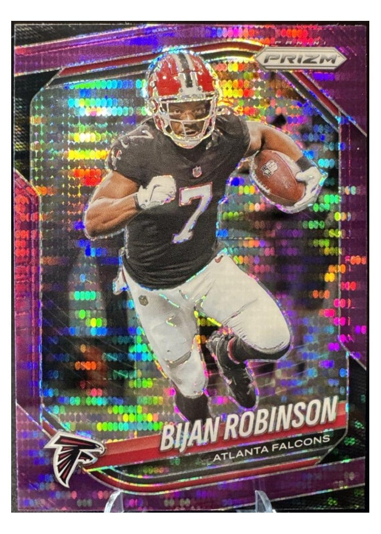 2025 Panini Prizm Base Set Bijan Robinson #96 card
