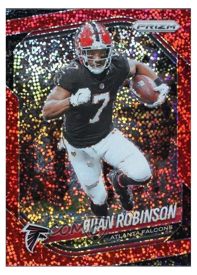 2025 Panini Prizm Base Set Bijan Robinson #96 card