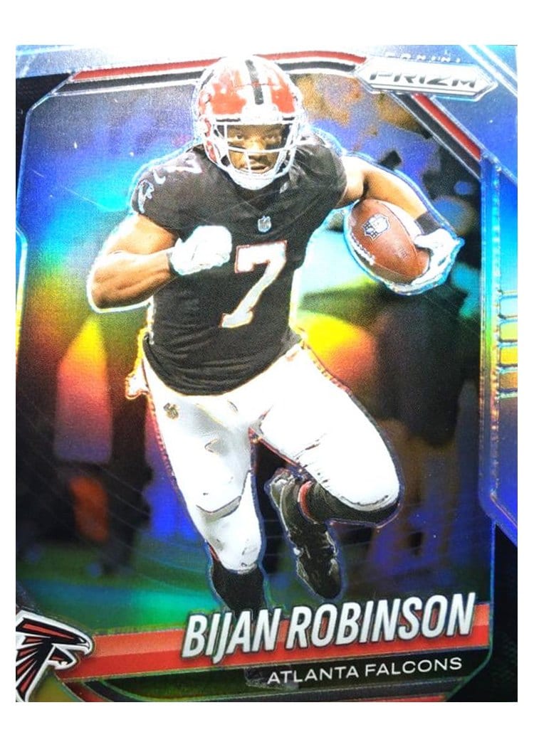 2025 Panini Prizm Base Set Bijan Robinson #96 card
