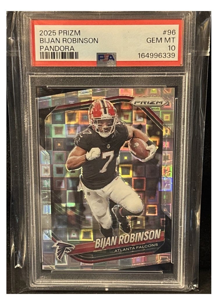 2025 Panini Prizm Base Set Bijan Robinson #96 card