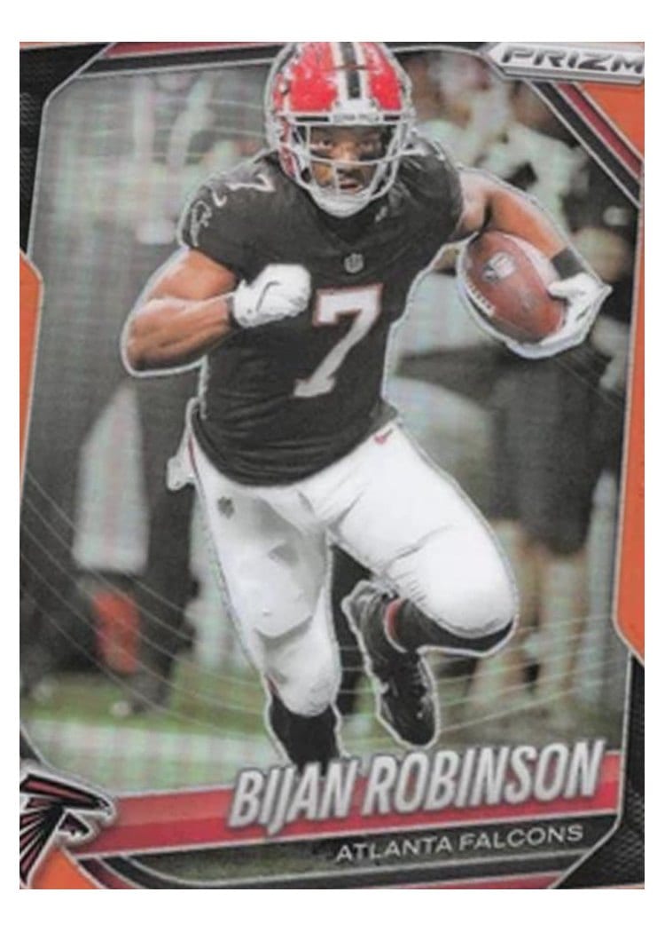2025 Panini Prizm Base Set Bijan Robinson #96 card