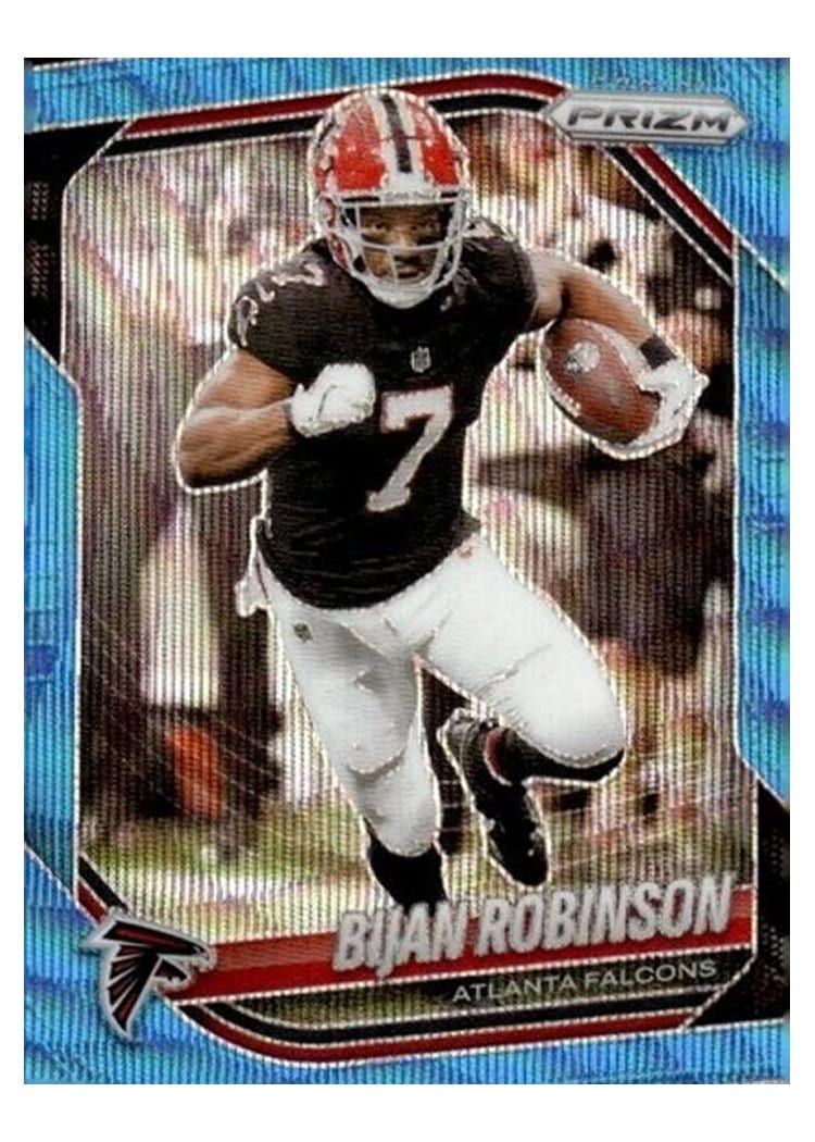2025 Panini Prizm Base Set Bijan Robinson #96 card