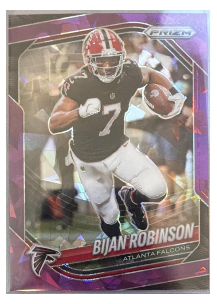 2025 Panini Prizm Base Set Bijan Robinson #96 card