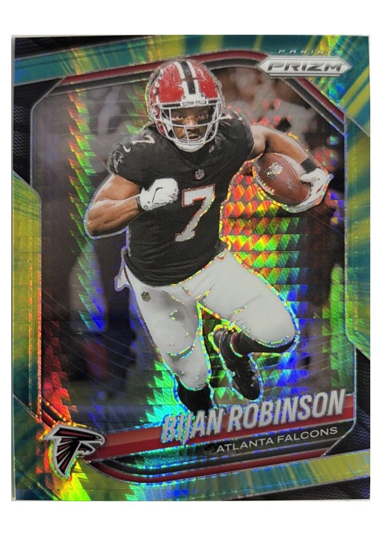 2025 Panini Prizm Base Set Bijan Robinson #96 card