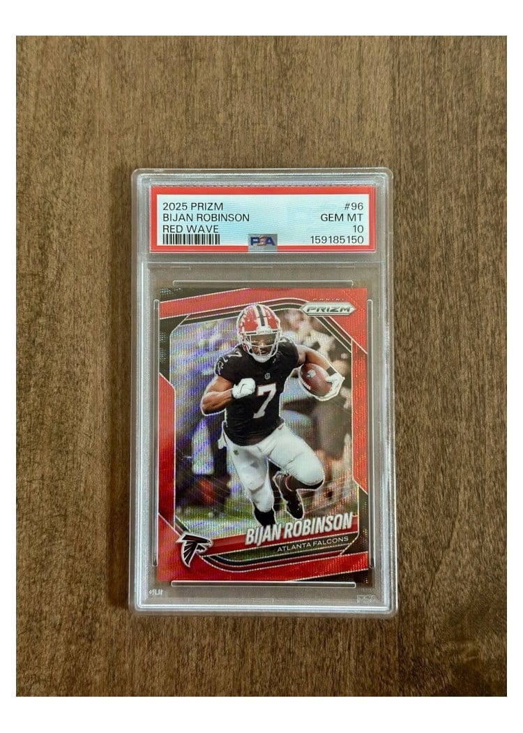 2025 Panini Prizm Base Set Bijan Robinson #96 card