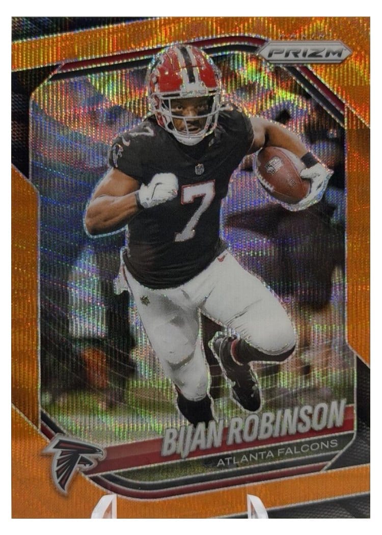 2025 Panini Prizm Base Set Bijan Robinson #96 card