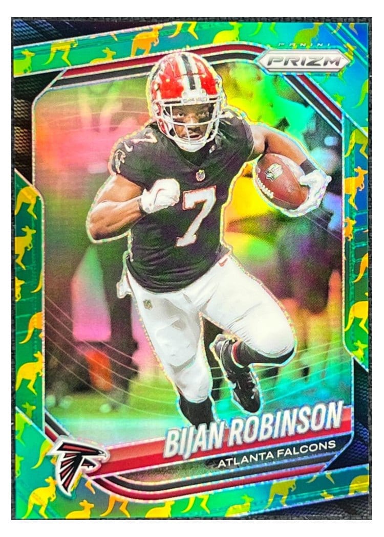 2025 Panini Prizm Base Set Bijan Robinson #96 card